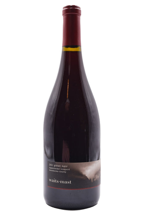 Bottle of Waits-Mast Pinot Noir Oppenlander 2021-Red Wine-Flatiron SF