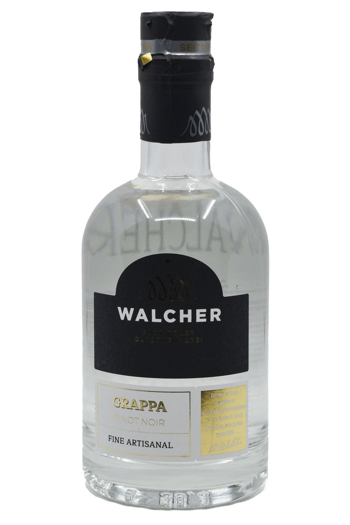 Bottle of Walcher Pinot Noir Grappa-Spirits-Flatiron SF