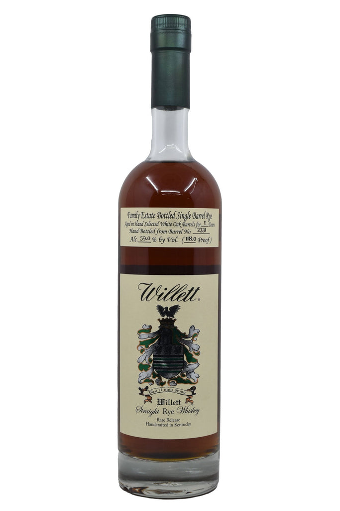 Bottle of Willett Family Estate 11 Year Bad Moon A-Ryesing Cask Strength Rye-Spirits-Flatiron SF