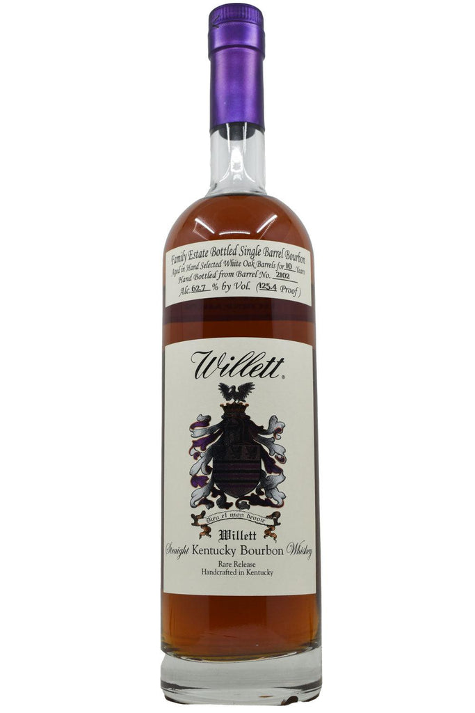 Bottle of Willett Family Estate Bottled Single Barrel 10 Year Old Bourbon-Spirits-Flatiron SF