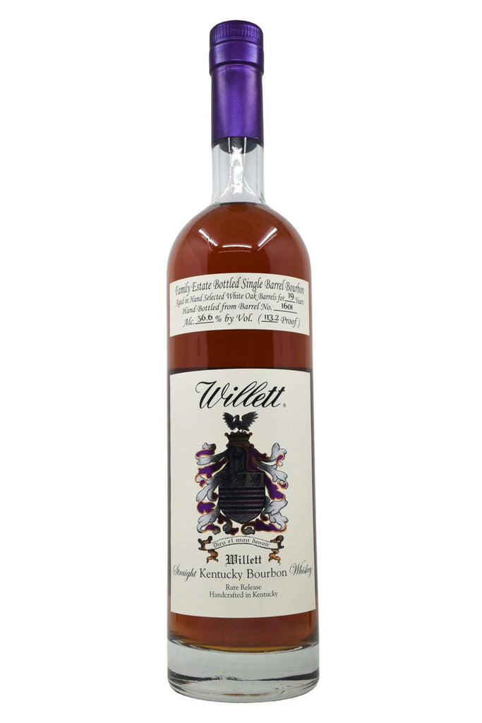 Bottle of Willett Family Estate Bottled Single-Barrel 19 Year Old Straight Bourbon Whiskey Barrel No. 1601-Spirits-Flatiron SF