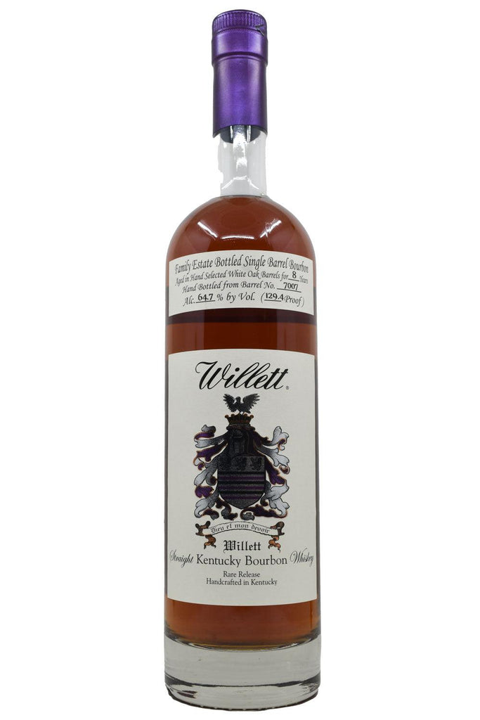 Bottle of Willett Family Estate Bottled Single Barrel 8 Year Old Straight Bourbon Whiskey (129.4 Proof)-Spirits-Flatiron SF