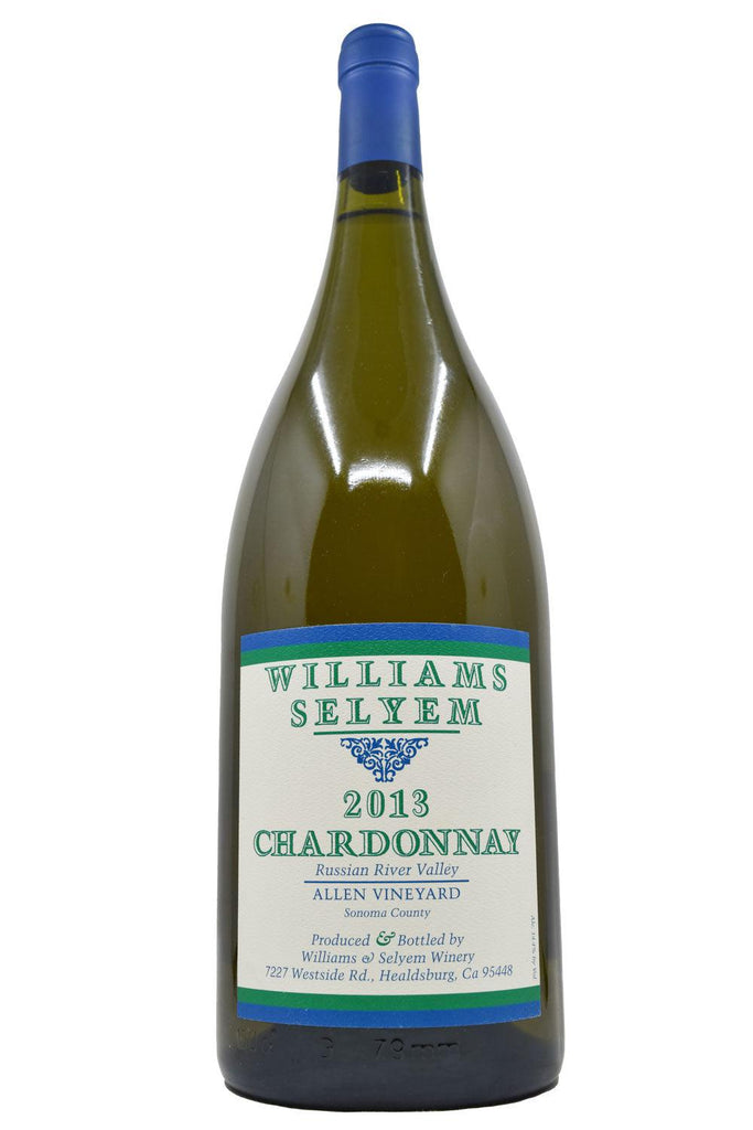 Bottle of Williams Selyem Russian River Valley Chardonnay Allen Vineyard 2013 (1.5L)-White Wine-Flatiron SF