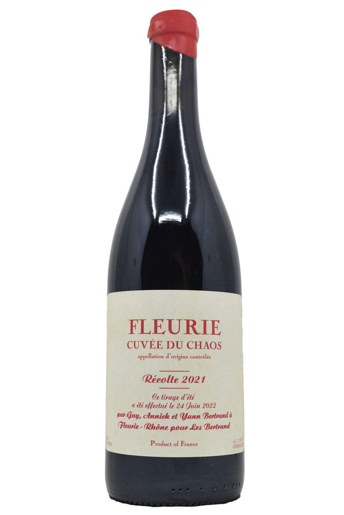 Bottle of Yann Bertrand Fleurie Cuvee du Chaos 2021-Red Wine-Flatiron SF