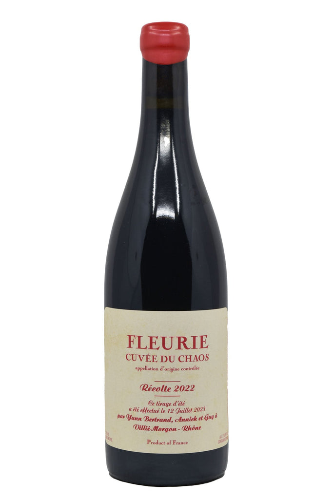 Bottle of Yann Bertrand Fleurie Cuvee du Chaos 2022-Red Wine-Flatiron SF