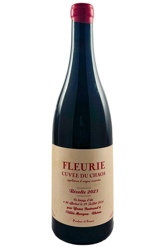 Bottle of Yann Bertrand Fleurie Cuvee du Chaos 2023-Red Wine-Flatiron SF