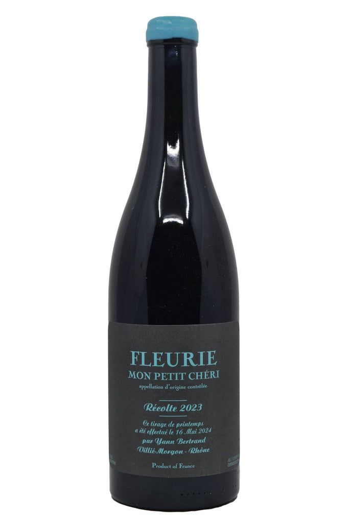 Bottle of Yann Bertrand Fleurie Mon Petit Cheri 2023-Red Wine-Flatiron SF