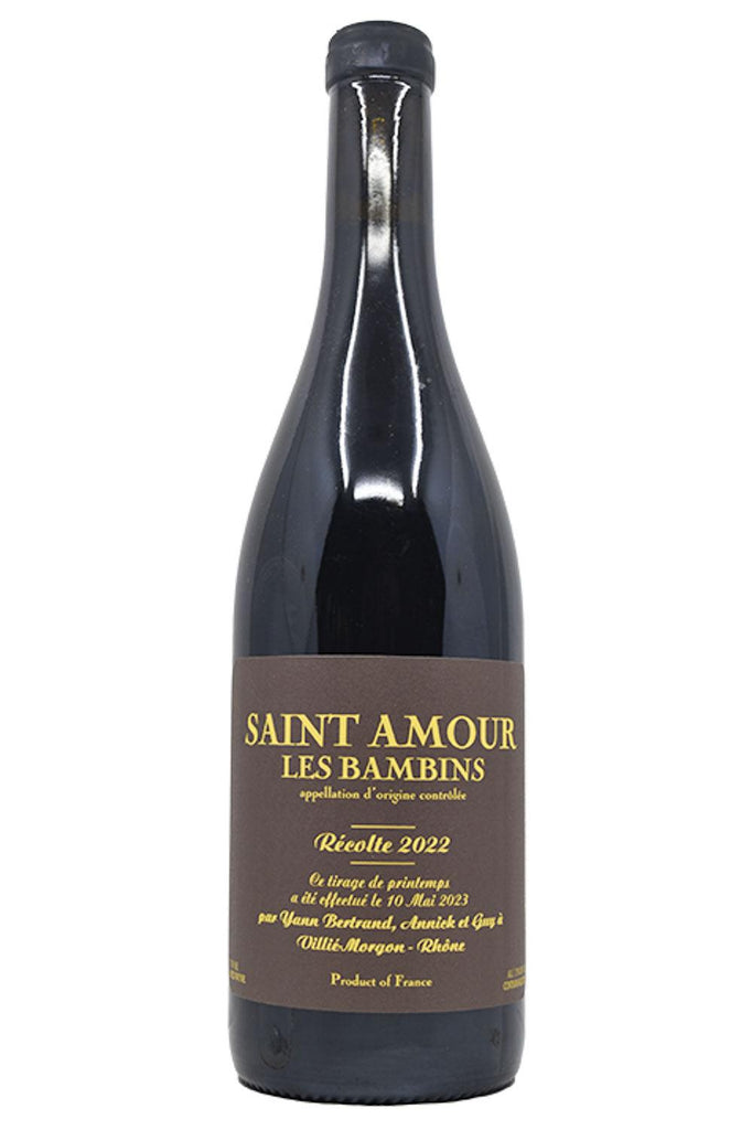 Bottle of Yann Bertrand Saint Amour Les Bambins 2022-Red Wine-Flatiron SF