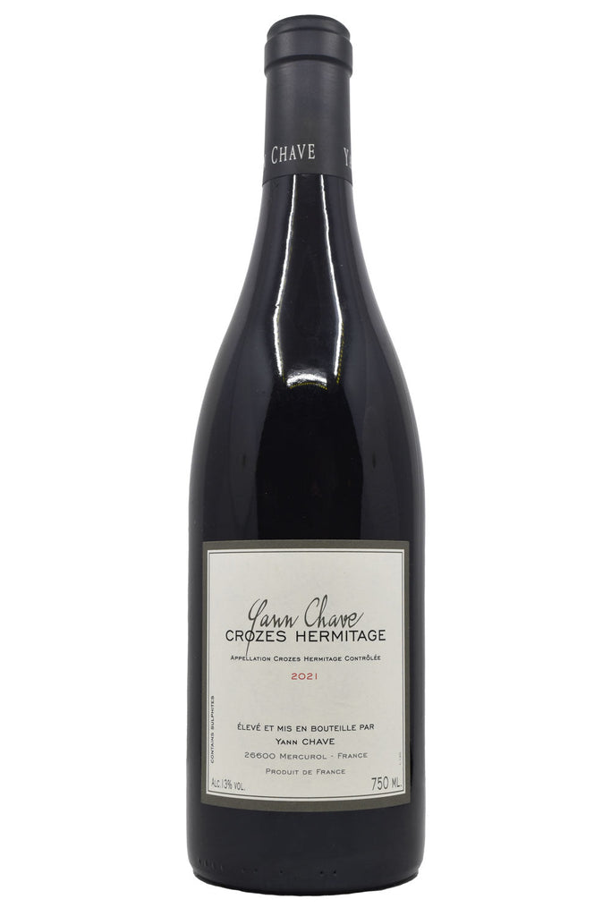 Bottle of Yann Chave Crozes-Hermitage 2021-Red Wine-Flatiron SF
