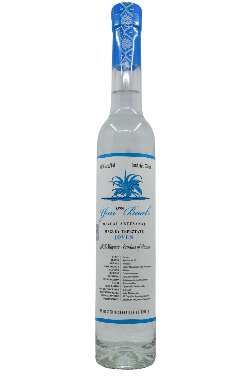 Bottle of Yuu Baal Mezcal Joven Tepezate (375ml)-Spirits-Flatiron SF
