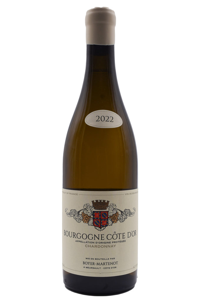 Bottle of Yves Boyer-Martenot Bourgogne Cote d'Or Blanc 2022-White Wine-Flatiron SF
