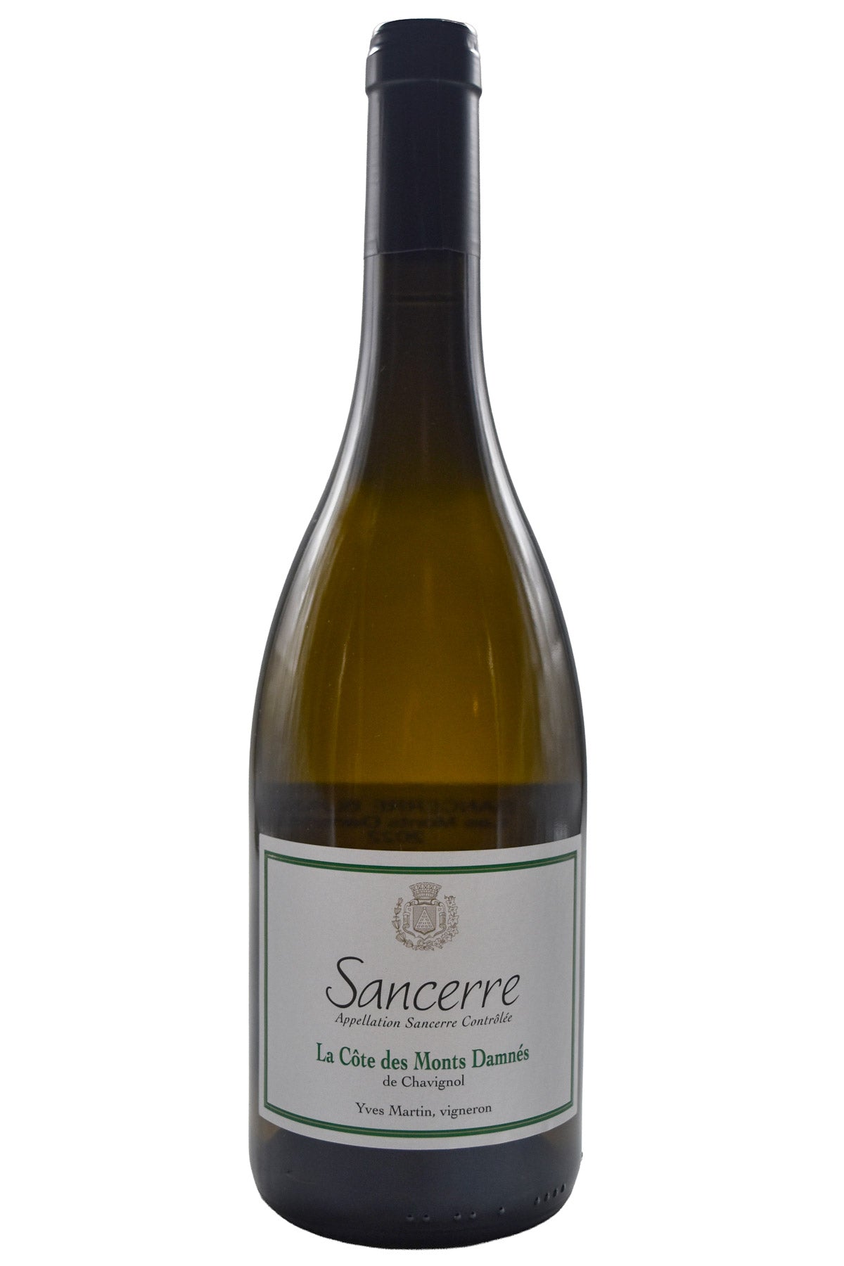 Bottle of Yves Martin Sancerre La Cote des Monts Damnes 2022-White Wine-Flatiron SF