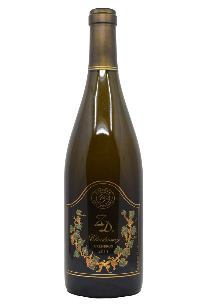 Bottle of ZD Wines Carneros Chardonnay 2013-White Wine-Flatiron SF