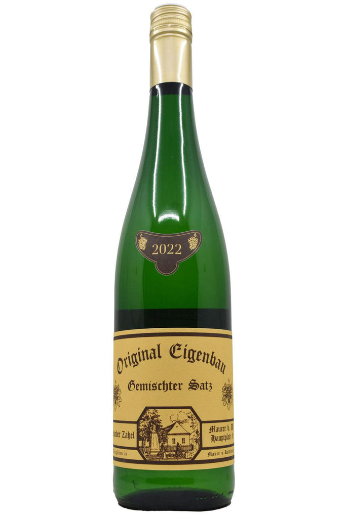 Bottle of Zahel Gemischter Satz 2022-White Wine-Flatiron SF