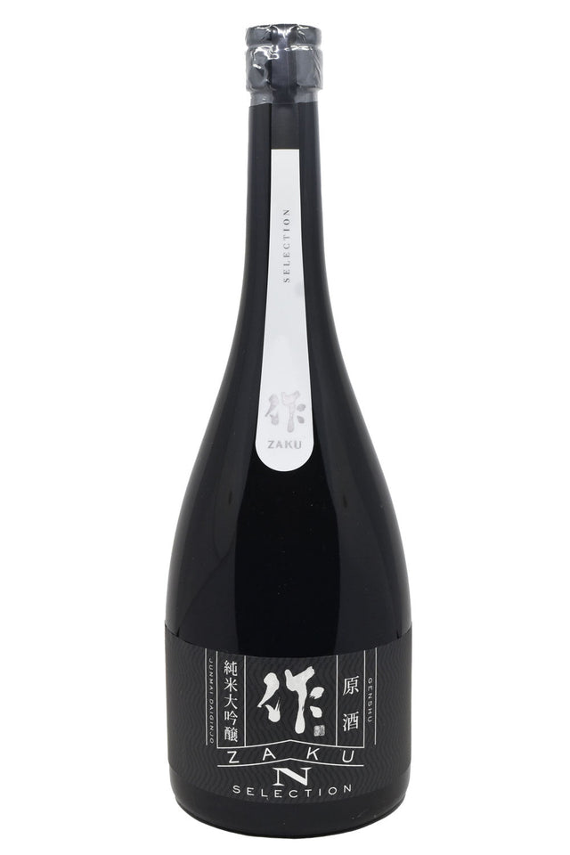 Bottle of Zaku Junmai Daiginjo Sake Selection N-Sake-Flatiron SF