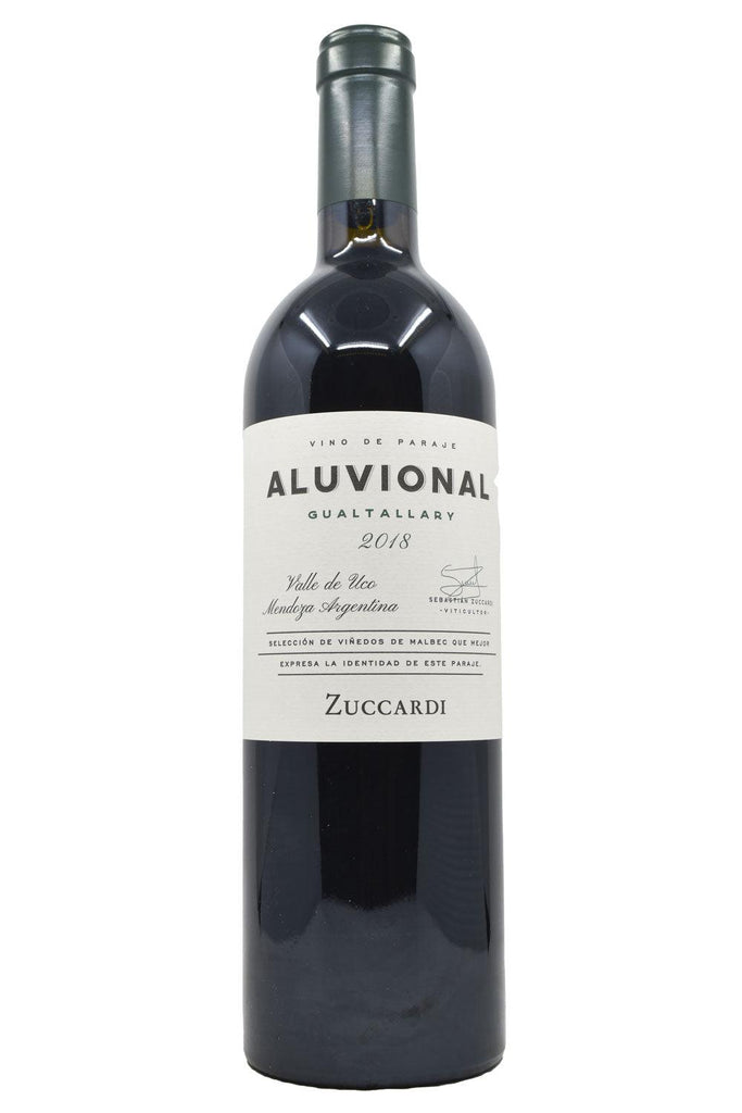 Bottle of Zuccardi Uco Valley Malbec Aluvional Gualtallary 2018-Red Wine-Flatiron SF