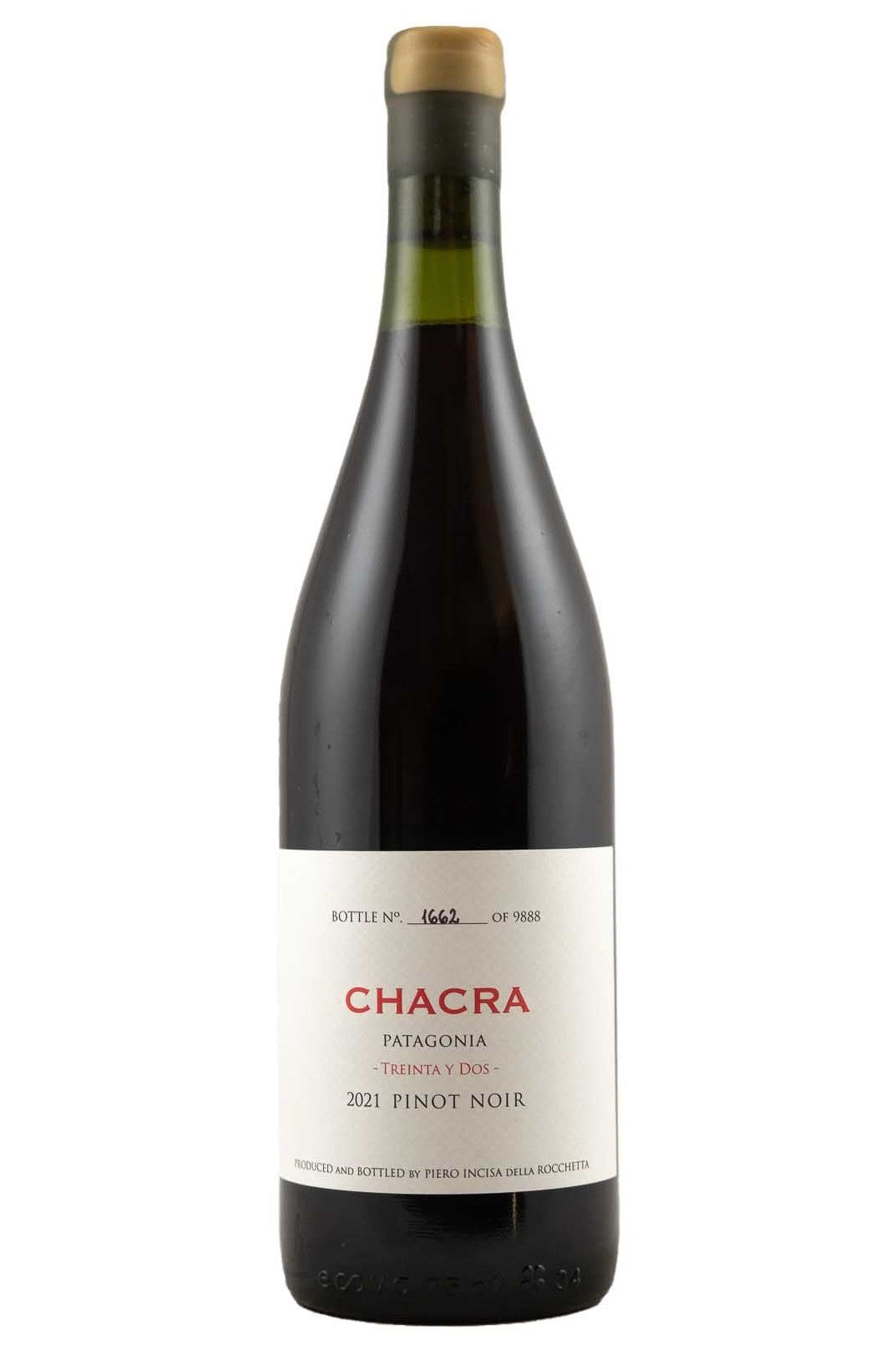 Chacra Rio Negro Pinot Noir Treinta y Dos 2021