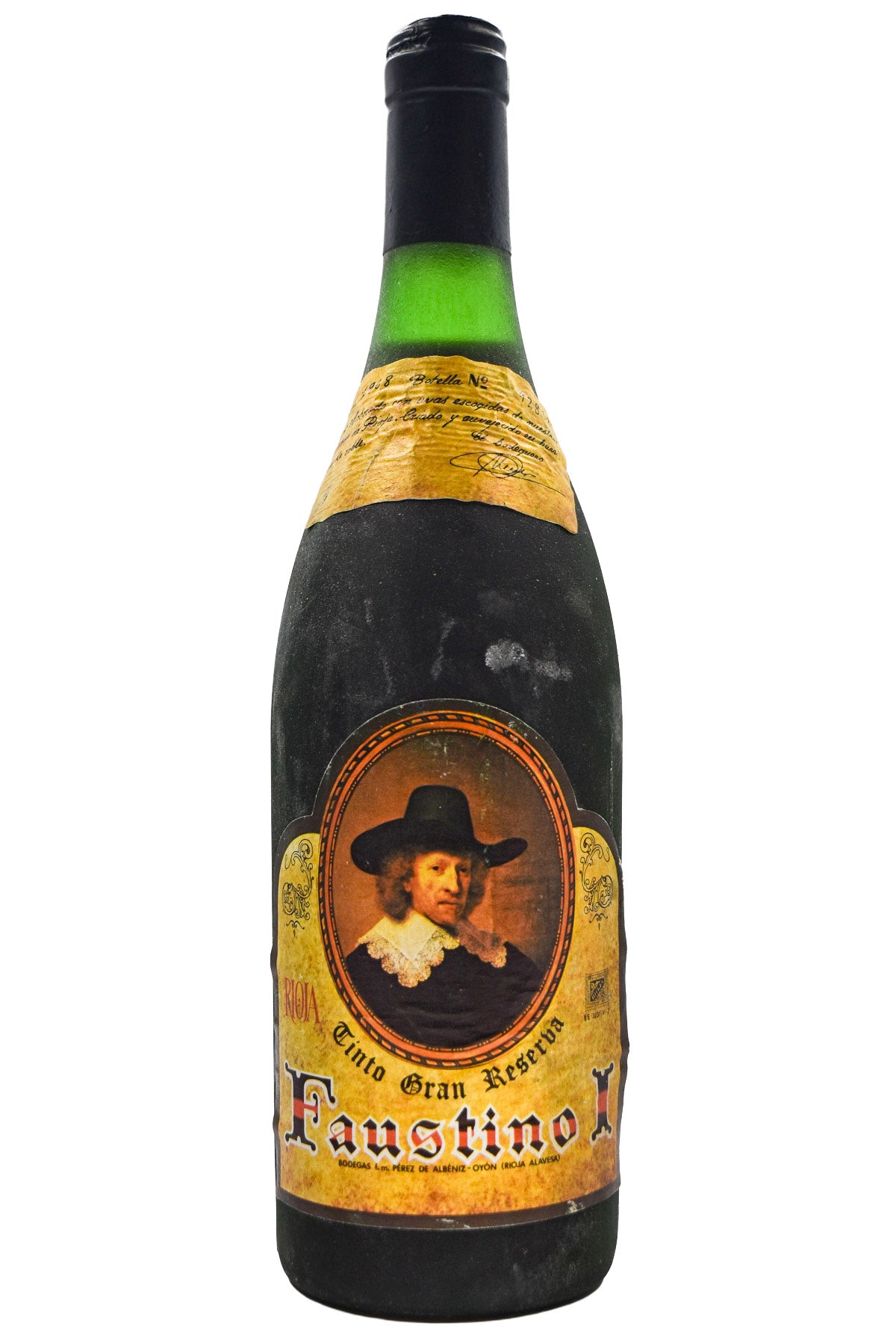 Bottle of Faustino Rioja Gran Reserva 1968-Red Wine-Flatiron SF
