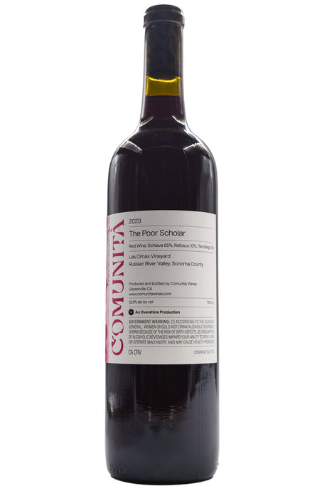 Comunita Russian River Valley Estate Las Red Wine (Schiava Blend) The Poor Scholar 2023