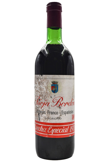 Bottle of Bodegas Franco-Espanolas Rioja Bordon Cosecha Especial 1970-Red Wine-Flatiron SF