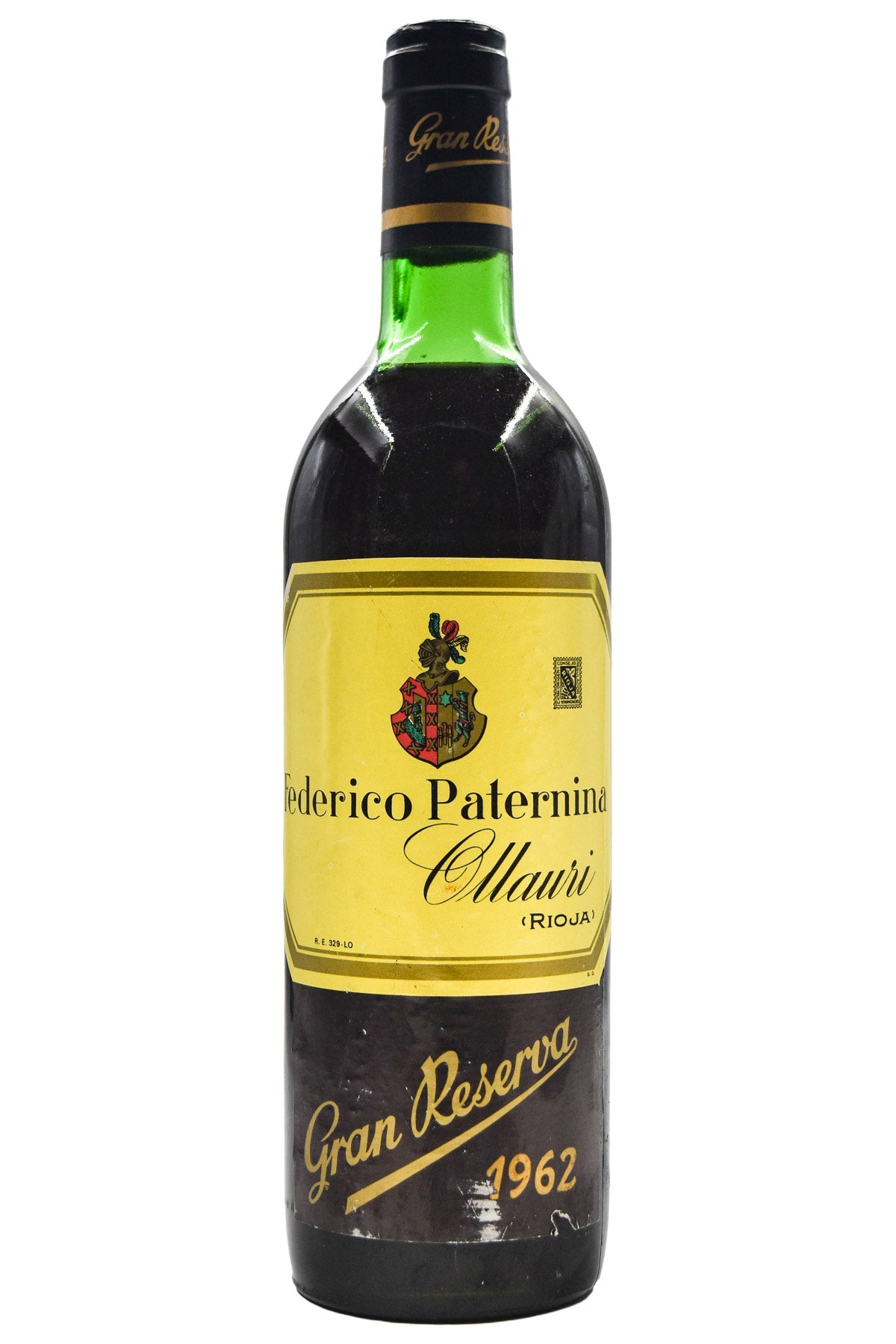 Bottle of Federico Paternina Rioja Gran Reserva 1962-Red Wine-Flatiron SF
