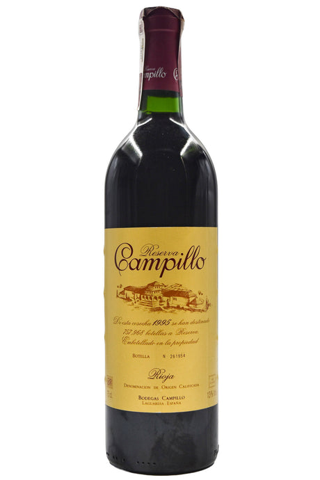 Bottle of Bodegas Campillo Rioja Crianza 1995-Red Wine-Flatiron SF