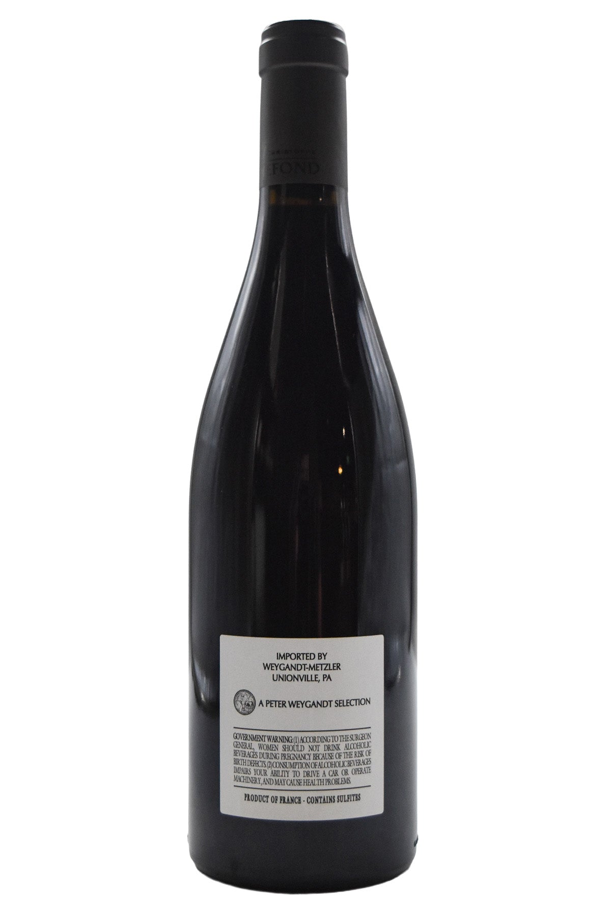 Bottle of Patrick & Christophe Bonnefond Syrah Sensations du Nord 2021-Red Wine-Flatiron SF