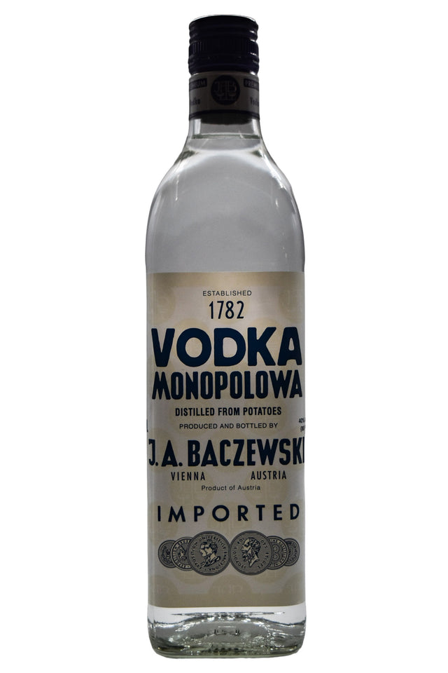 Bottle of Monopolowa Potato Vodka-Spirits-Flatiron SF