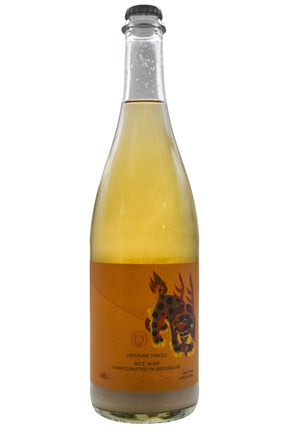 Bottle of Hana Makgeolli Hyunmi Takju Rice Wine-Sake-Flatiron SF