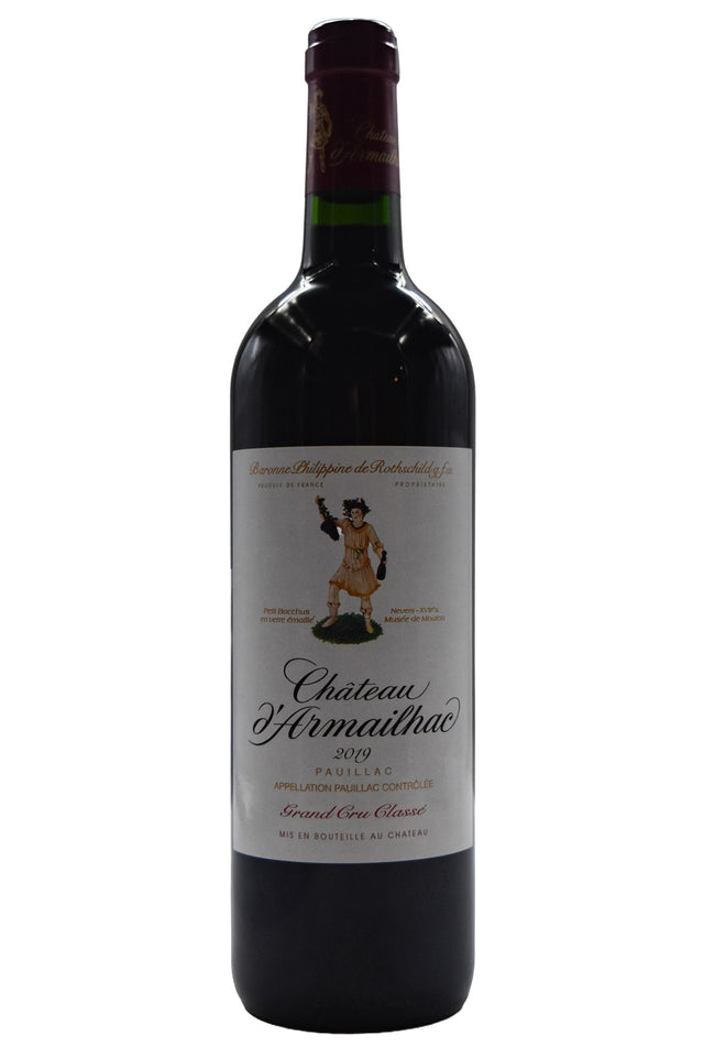Bottle of Chateau d'Armailhac Pauillac 2019-Red Wine-Flatiron SF