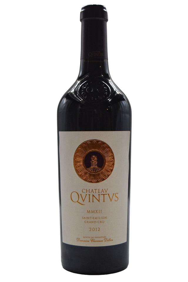 Bottle of Chateau Quintus Saint-Emilion Grand Cru 2012-Red Wine-Flatiron SF