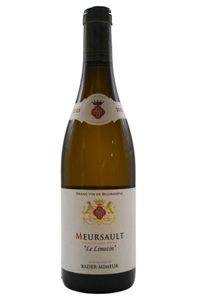 Bottle of Bader-Mimeur Meursault Le Limozin 2023-White Wine-Flatiron SF