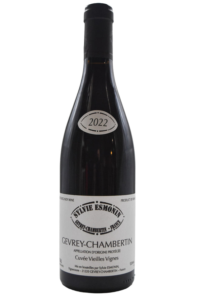 Bottle of Sylvie Esmonin Gevrey-Chambertin Vieillles Vignes 2022 [NET]-Red Wine-Flatiron SF