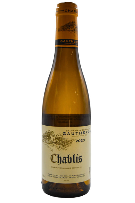 Bottle of Gautheron Chablis 2023 (375ml)-White Wine-Flatiron SF