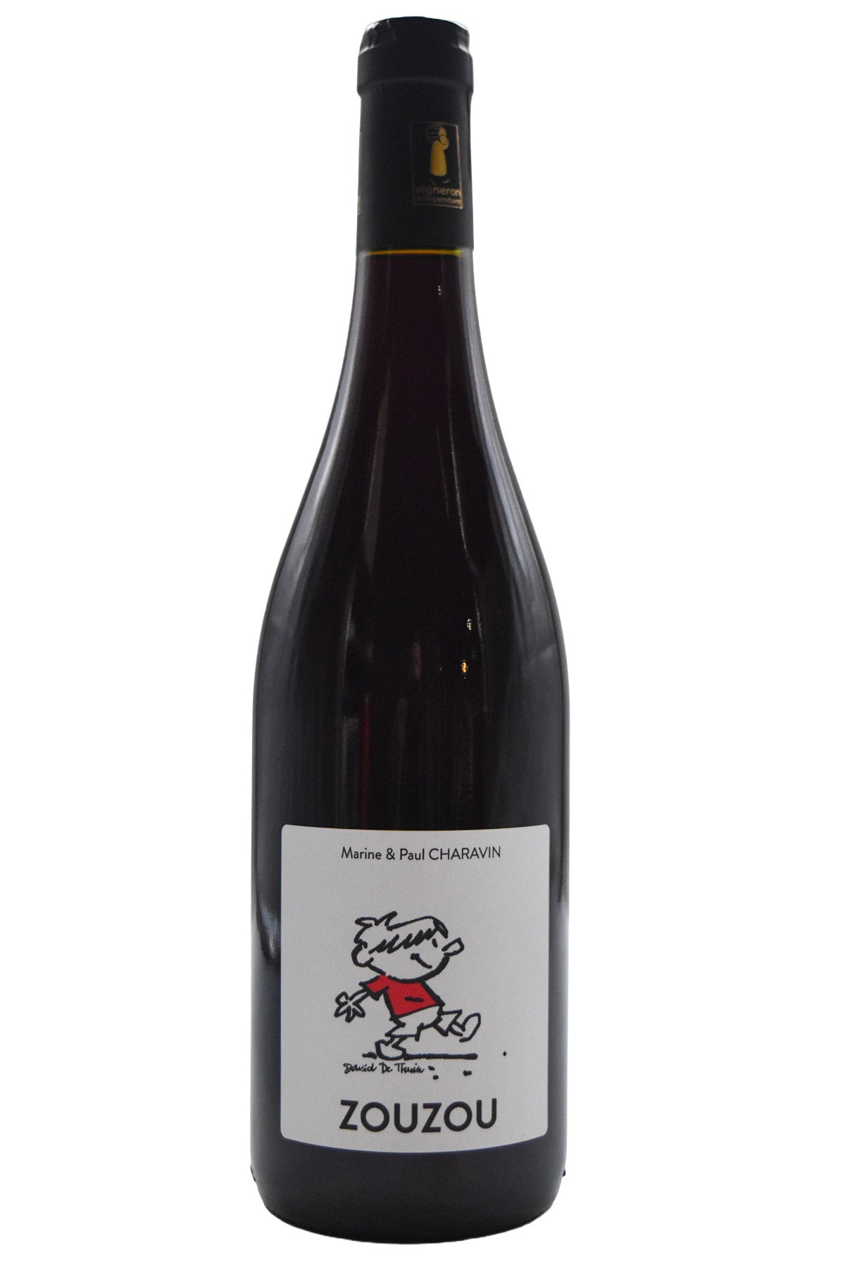 Bottle of Coteaux des Travers (Marine & Paul Charavin) Cotes du Rhone Rouge Zouzou 2023-Red Wine-Flatiron SF