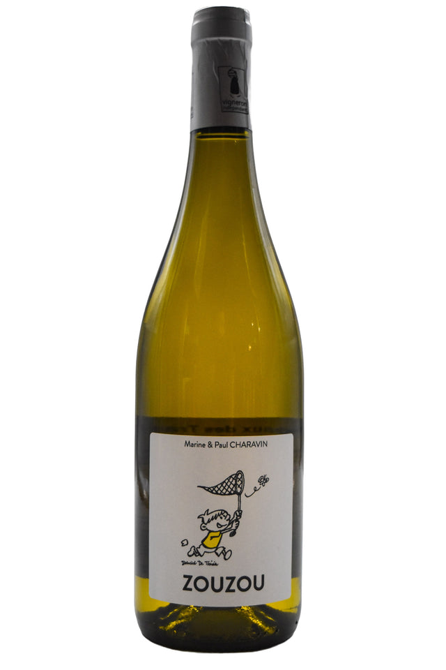 Bottle of Coteaux des Travers (Marine & Paul Charavin) Cotes du Rhone Blanc Zouzou 2024-White Wine-Flatiron SF