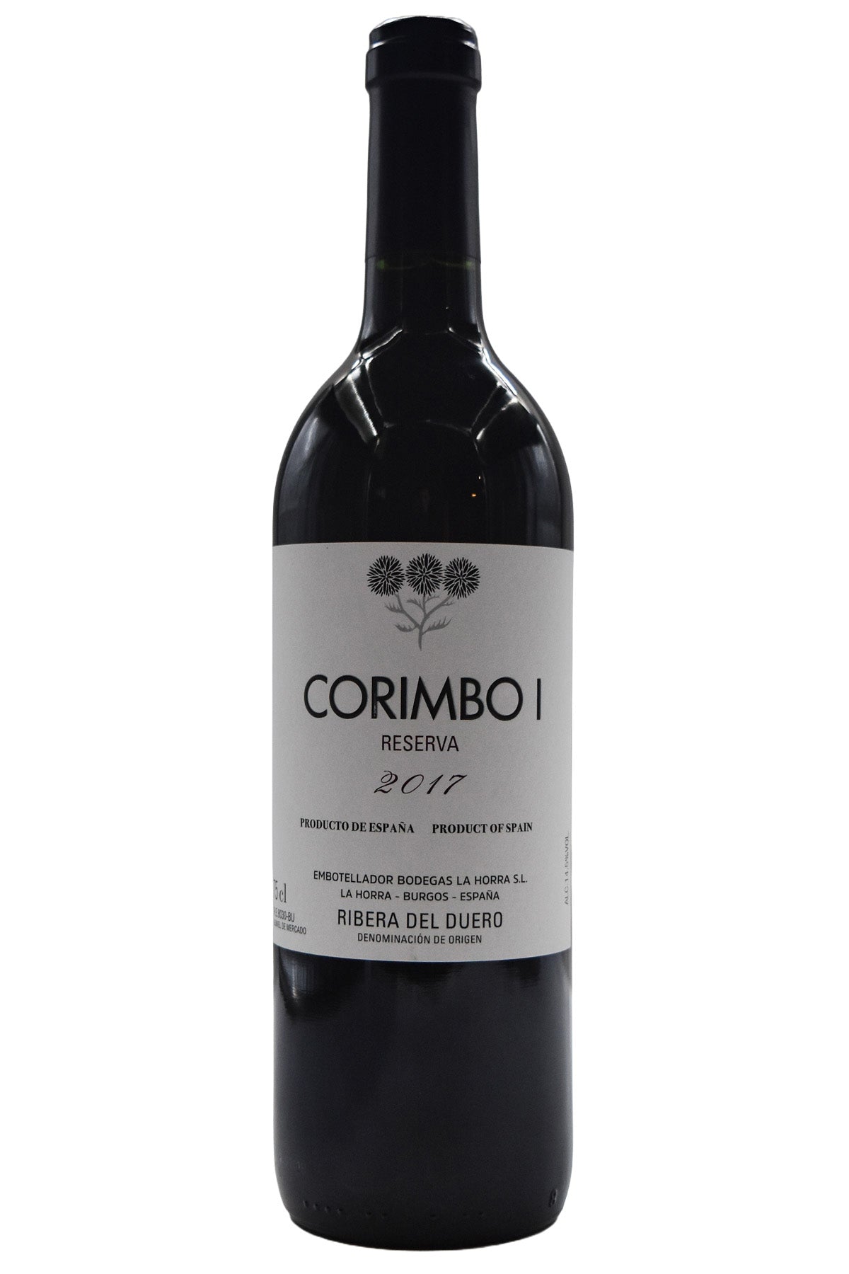 Bottle of Bodegas La Horra Ribera del Duero Reserva Corimbo I 2017-Red Wine-Flatiron SF