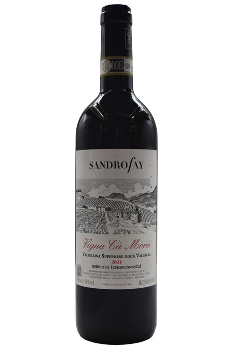 Bottle of Sandro Fay Valtellina Superiore Ca Morei 2021-Red Wine-Flatiron SF
