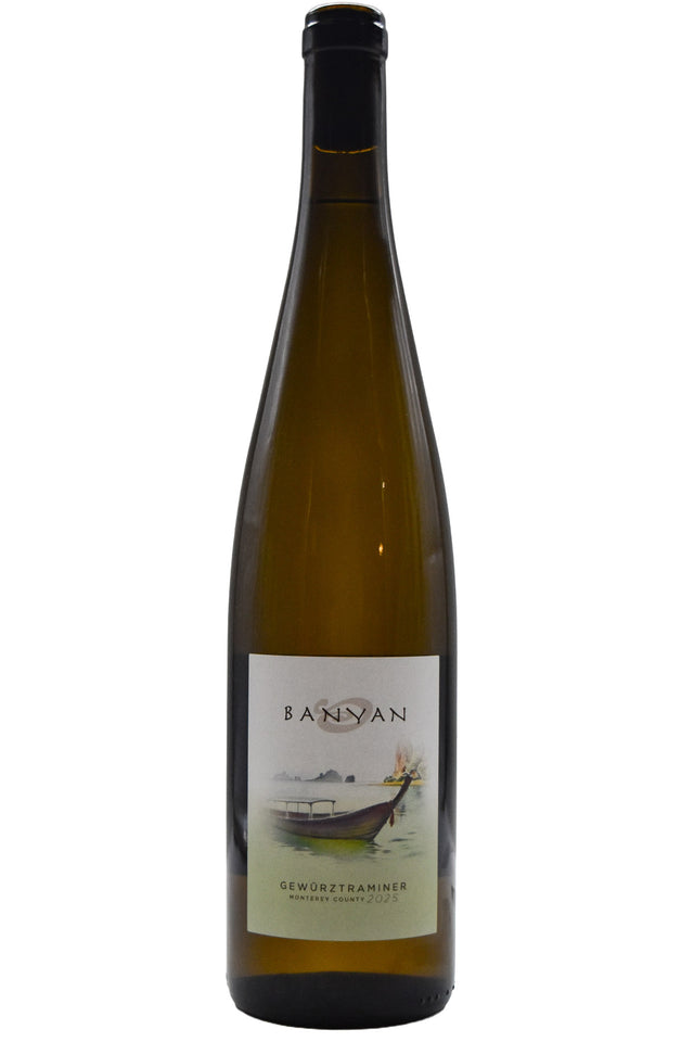 Bottle of Banyan Monterey Co. Gewurztraminer 2025-White Wine-Flatiron SF