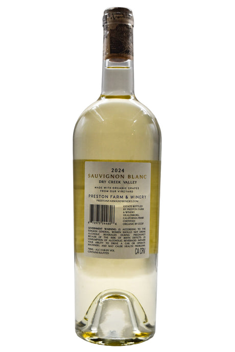 Bottle of Preston Dry Creek Valley Sauvignon Blanc 2024-White Wine-Flatiron SF