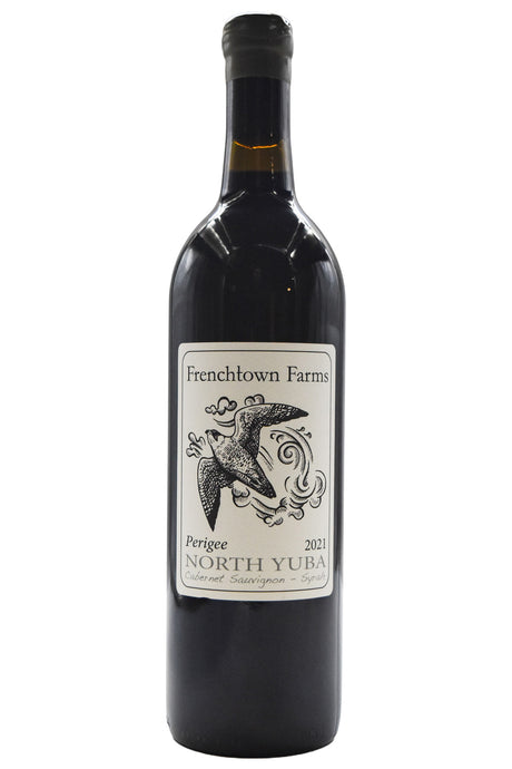 Bottle of Frenchtown Farms North Yuba Cabernet Sauvignon/Syrah Perigree 2021-Red Wine-Flatiron SF