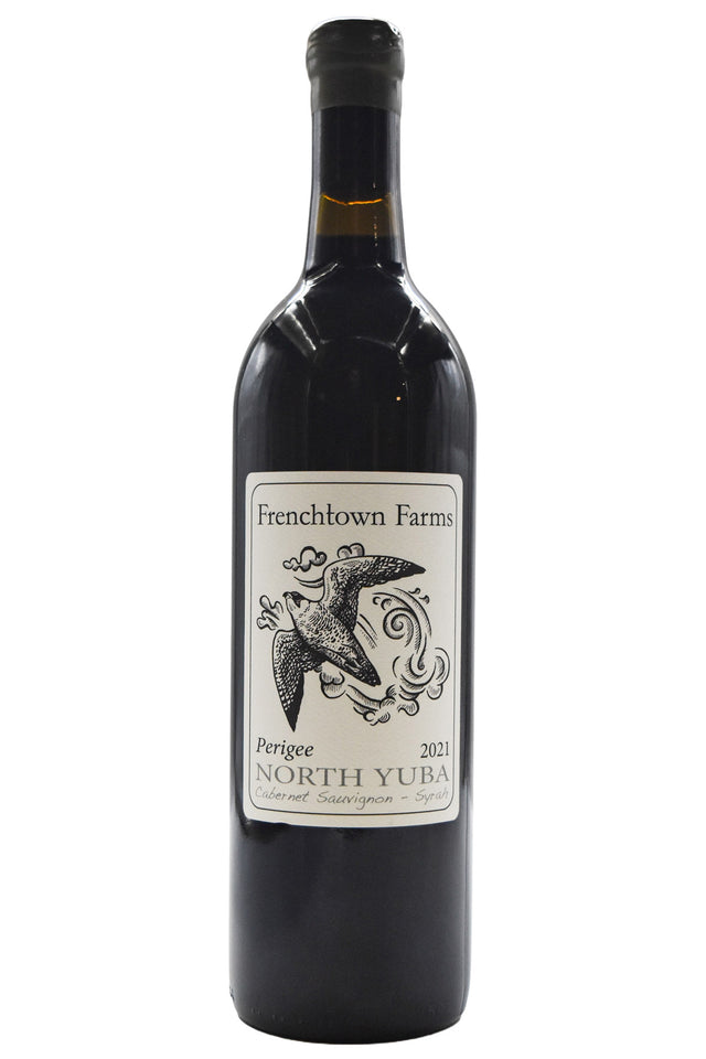 Bottle of Frenchtown Farms North Yuba Cabernet Sauvignon/Syrah Perigree 2021-Red Wine-Flatiron SF