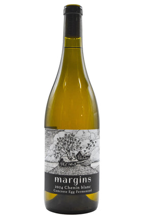 Bottle of Margins Clarksburg Concrete Egg Chenin Blanc 2024-White Wine-Flatiron SF
