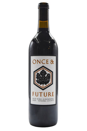 Bottle of Once & Future Sonoma County Old Vine Zinfandel 2024-Red Wine-Flatiron SF