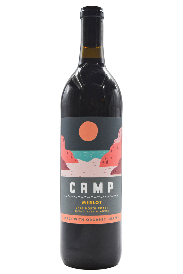 Bottle of Camp North Coast Merlot 2024-Red Wine-Flatiron SF