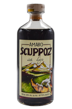 Bottle of Scuppoz Amaro della Laga-Spirits-Flatiron SF