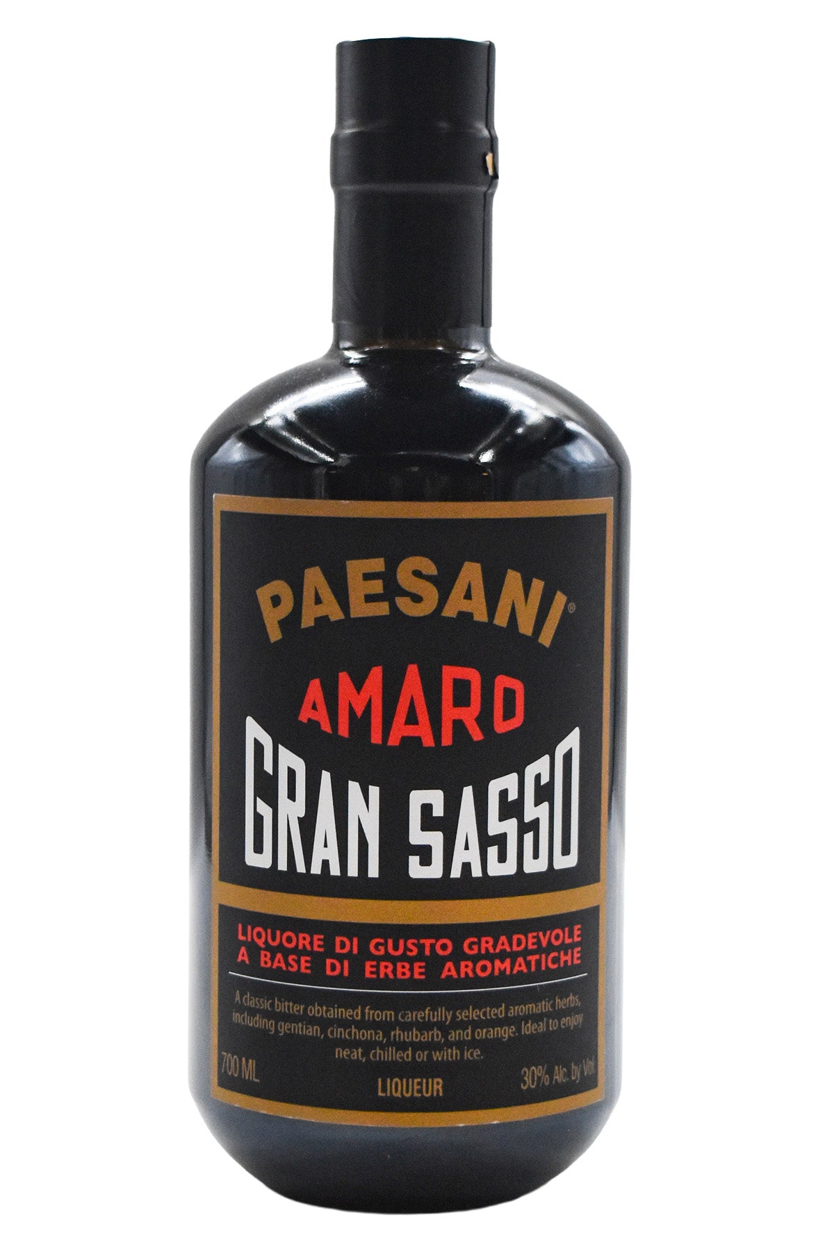 Bottle of Paesani Amaro Gran Sasso-Spirits-Flatiron SF