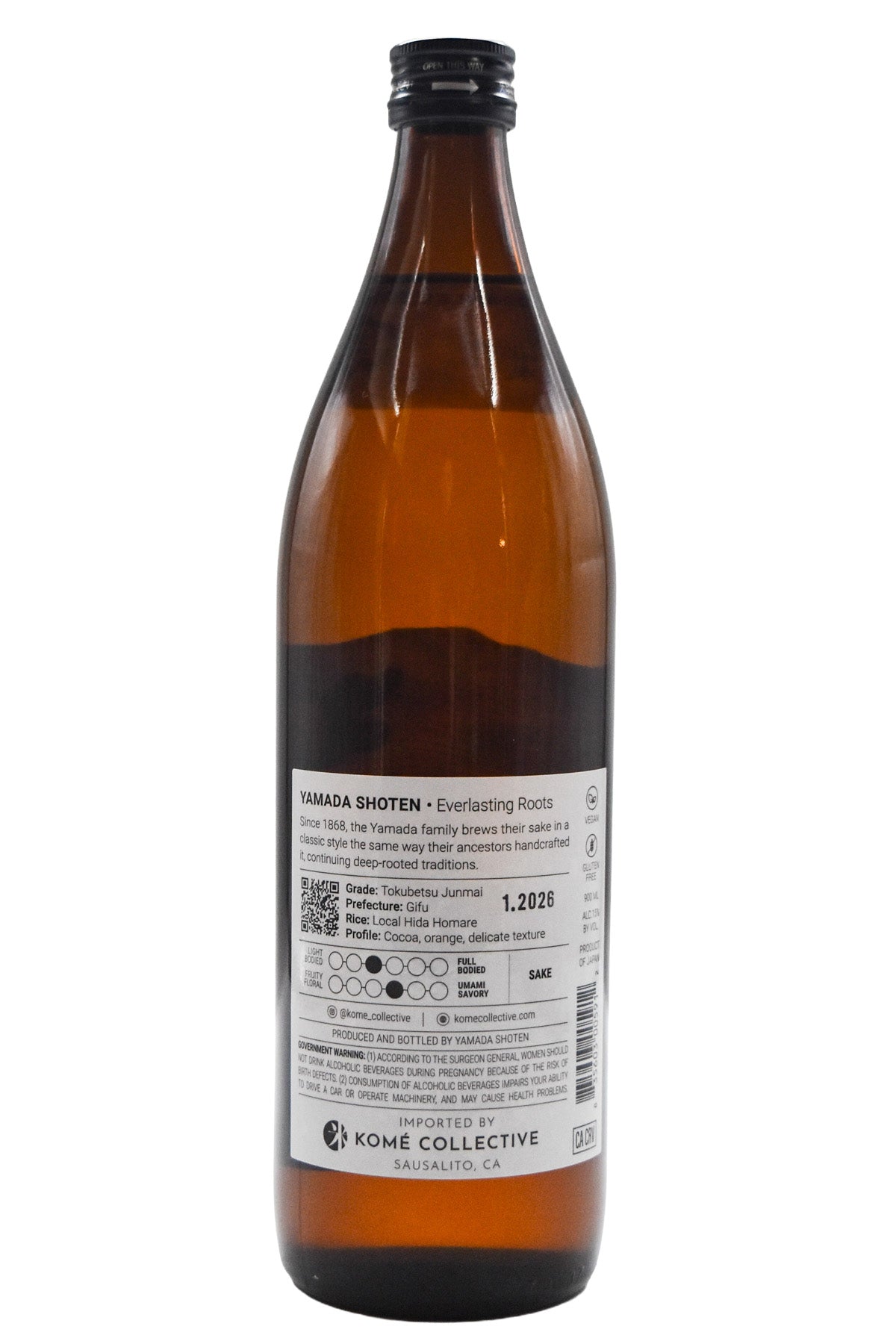 Bottle of Yamada Shoten Everlasting Roots Sake (720ml)-Sake-Flatiron SF