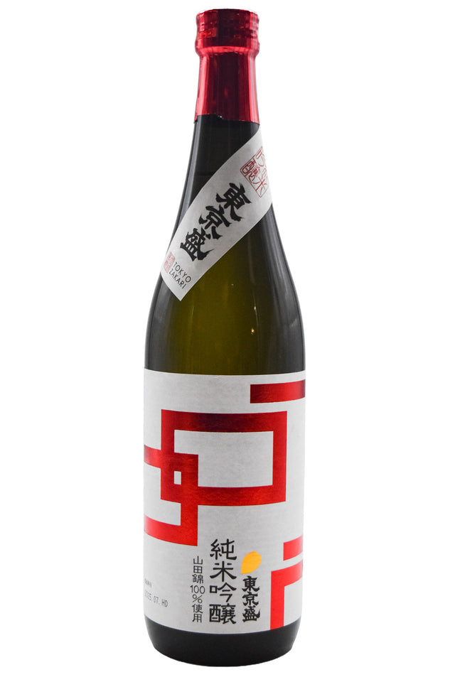 Bottle of Tokyo Zakari Junmai Ginjo Sake (720ml)-Sake-Flatiron SF