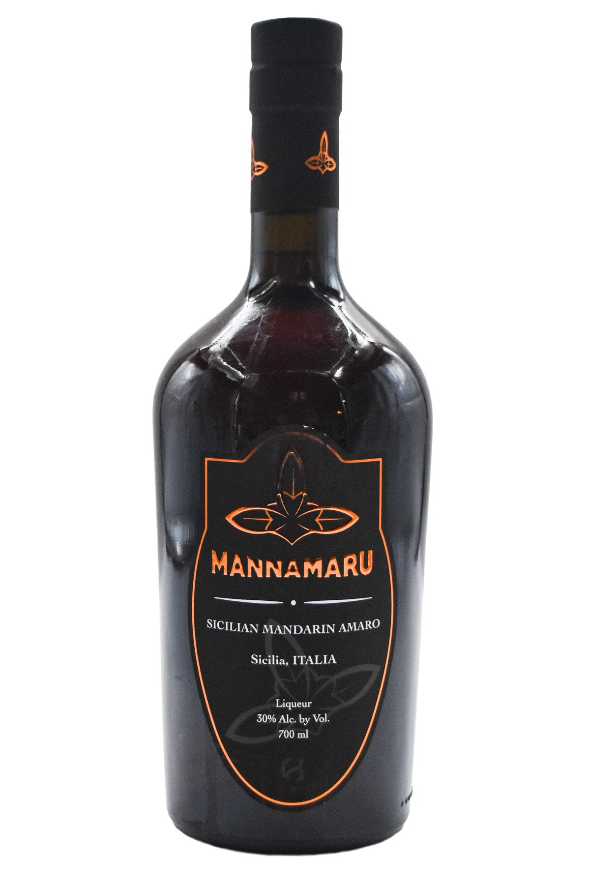 Bottle of Mannamaru Sicilian Mandarin Amaro-Spirits-Flatiron SF